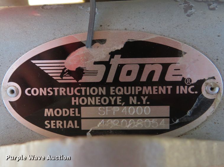 image for item EV9673 Stone SFP4000 plate compactor