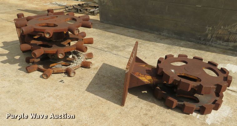 image for item EV9683 (2) MCM compaction wheels