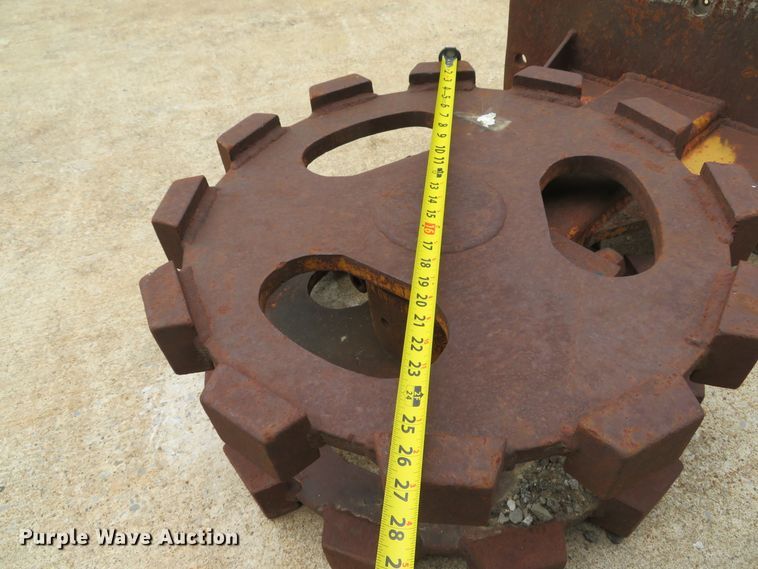 image for item EV9683 (2) MCM compaction wheels