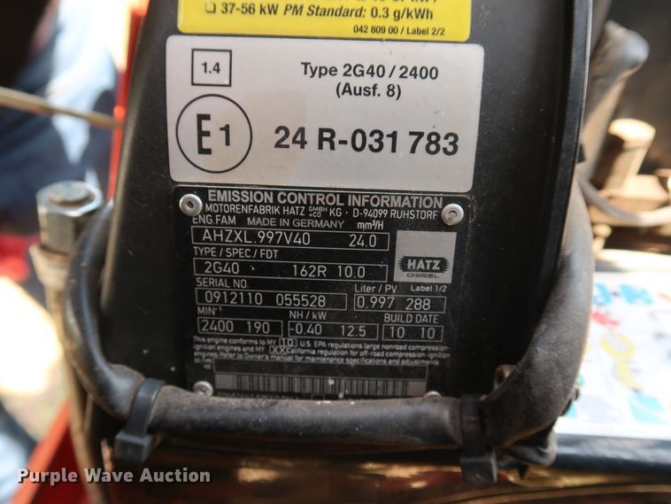 image for item FE9693 2011 Dynapac LP8504 trench compactor