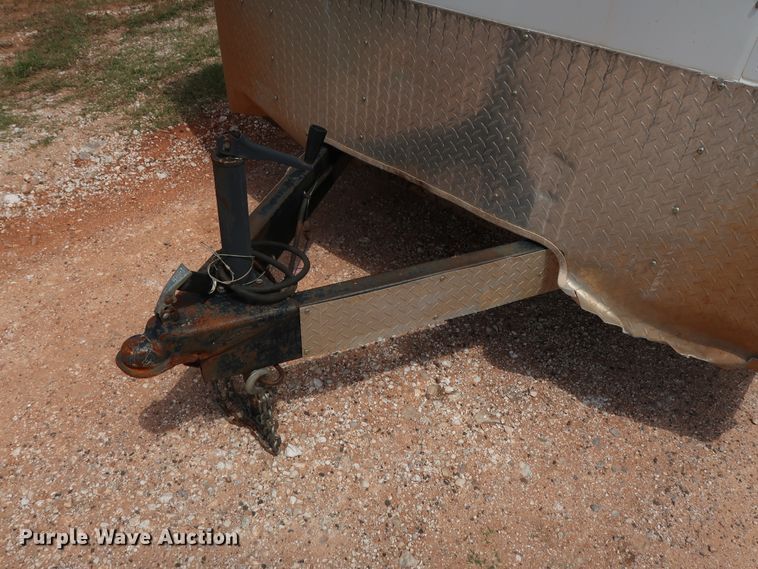 image for item FE9697 Shop built enclosed cargo trailer