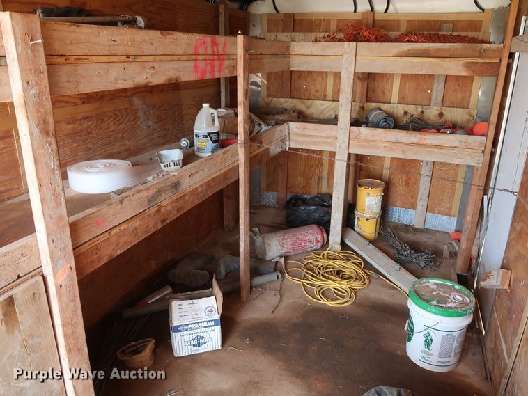 image for item FE9697 Shop built enclosed cargo trailer