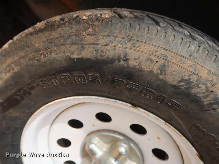 image for item FE9697 Shop built enclosed cargo trailer