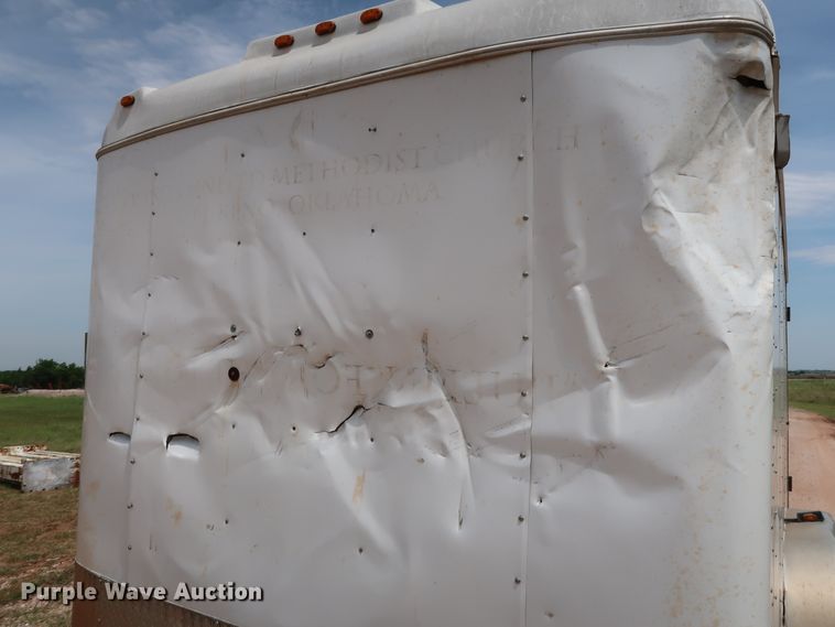 image for item FE9697 Shop built enclosed cargo trailer