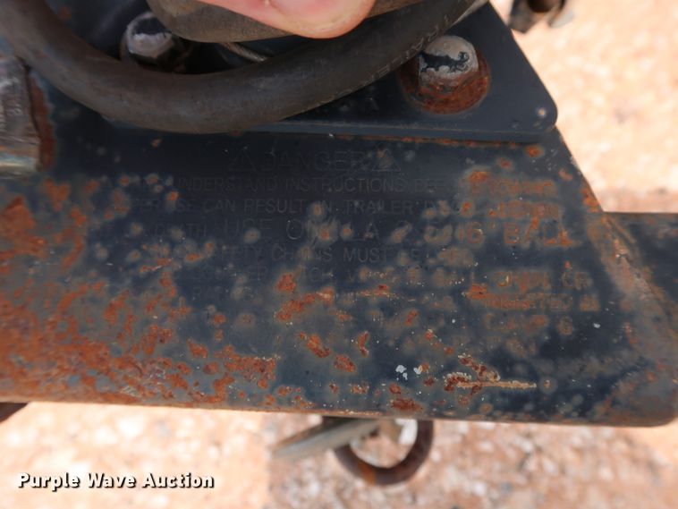 image for item FE9697 Shop built enclosed cargo trailer