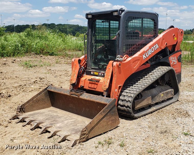 image for item FL9034 2013 Kubota SVL75 skid steer