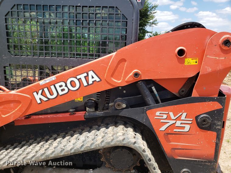 image for item FL9034 2013 Kubota SVL75 skid steer