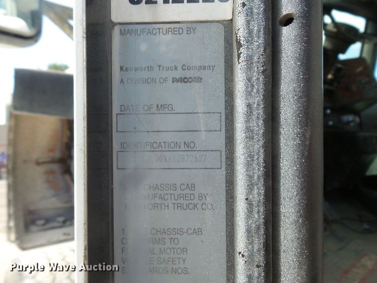 image for item FM9667 2001 Kenworth W900 ready mix truck