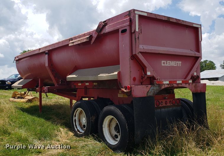 image for item GA9261 2000 Clemco RKHS2625 end dump trailer