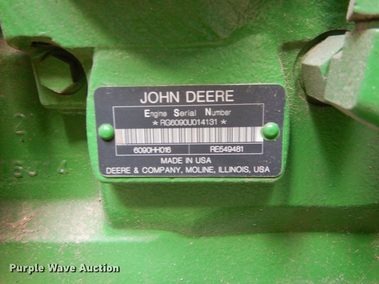 image for item DC0236 2015 John Deere S670 STS RWA combine