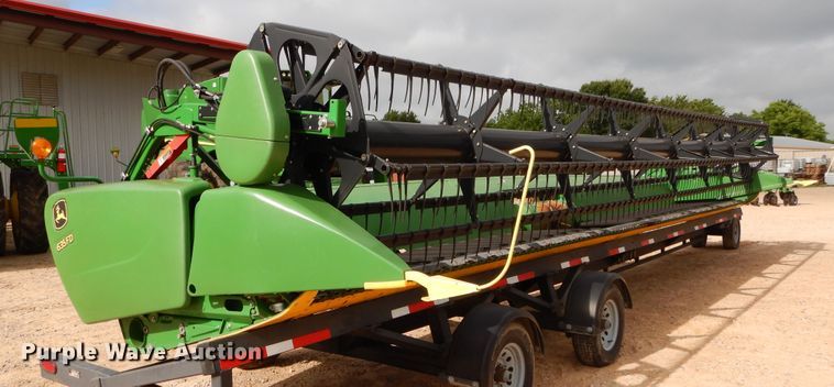 image for item DC0238 2015 John Deere 635FD flex draper head