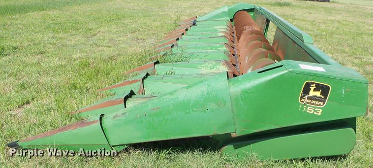 image for item DC5076 John Deere 653 all-crop head