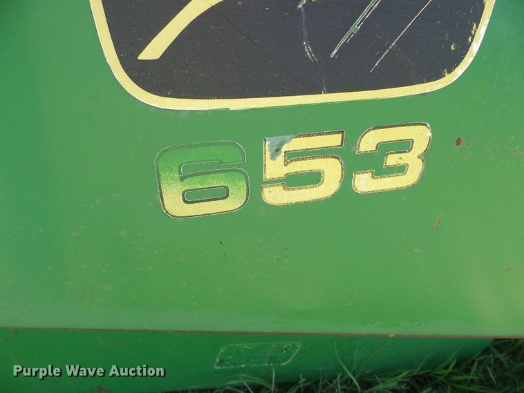image for item DC5076 John Deere 653 all-crop head