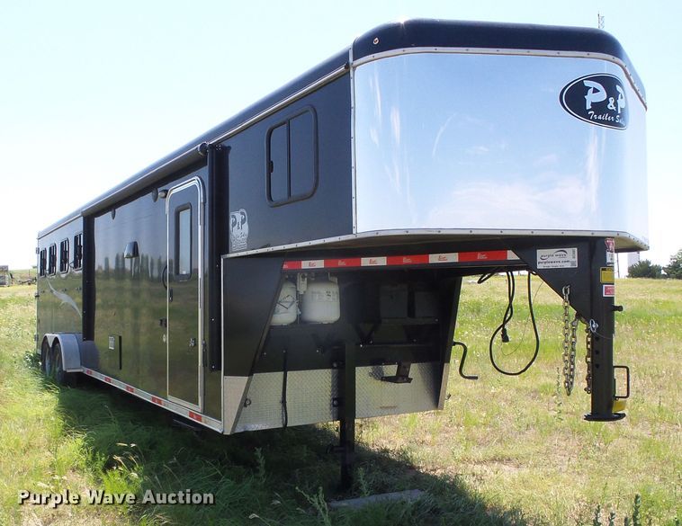 image for item DC5087 2017 Bison Coach horse trailer