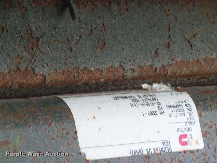 image for item DC5087 2017 Bison Coach horse trailer