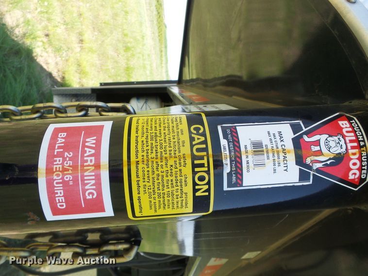 image for item DC5087 2017 Bison Coach horse trailer