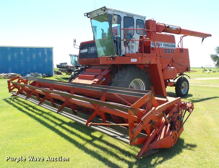image for item DC5093 1985 Massey-Ferguson 860 combine