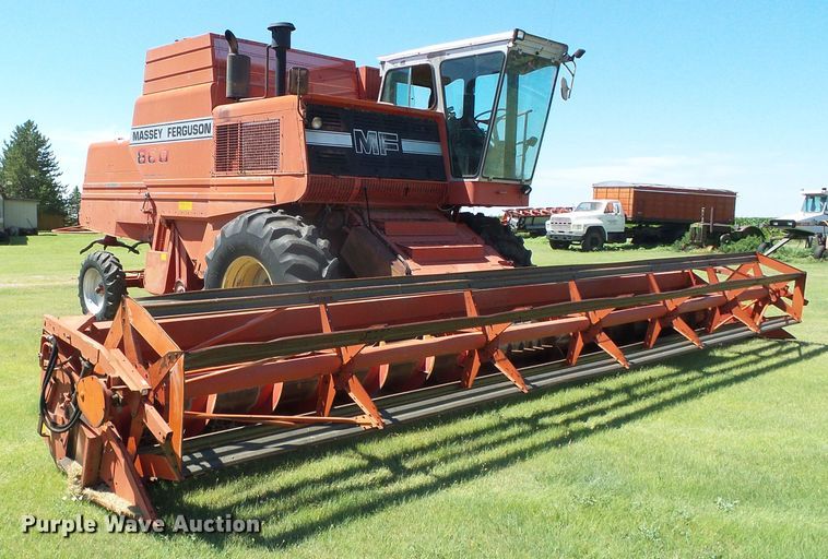 image for item DC5093 1985 Massey-Ferguson 860 combine