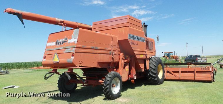 image for item DC5093 1985 Massey-Ferguson 860 combine