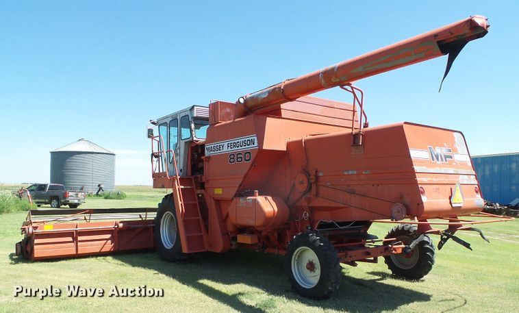 image for item DC5093 1985 Massey-Ferguson 860 combine