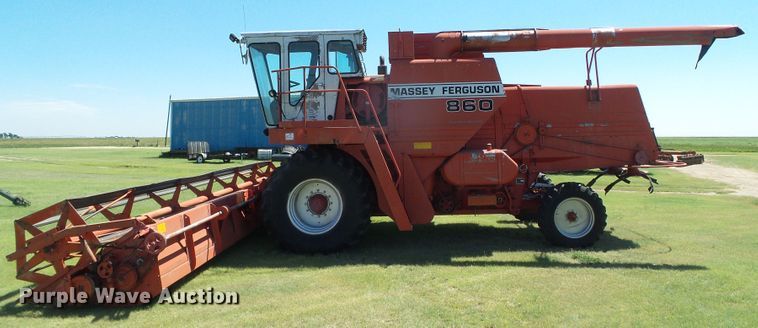 image for item DC5093 1985 Massey-Ferguson 860 combine