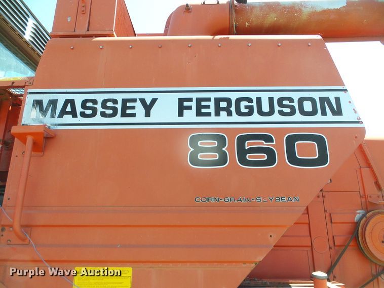 image for item DC5093 1985 Massey-Ferguson 860 combine