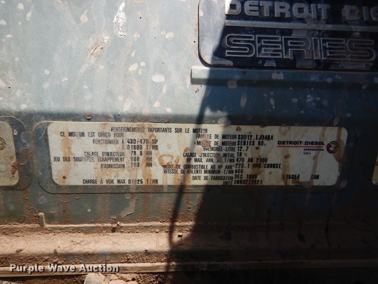 image for item DC5096 1996 Freightliner FLD semi truck