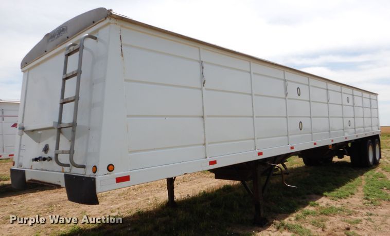 image for item DC5097 2001 Maurer double hopper grain trailer