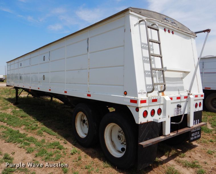image for item DC5097 2001 Maurer double hopper grain trailer