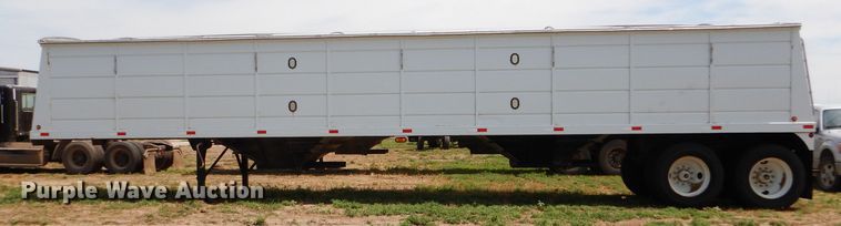 image for item DC5097 2001 Maurer double hopper grain trailer