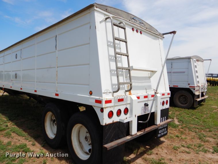 image for item DC5097 2001 Maurer double hopper grain trailer