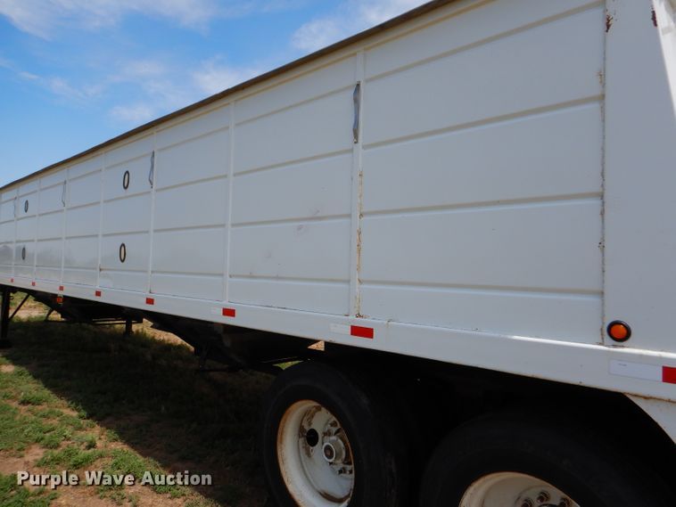 image for item DC5097 2001 Maurer double hopper grain trailer