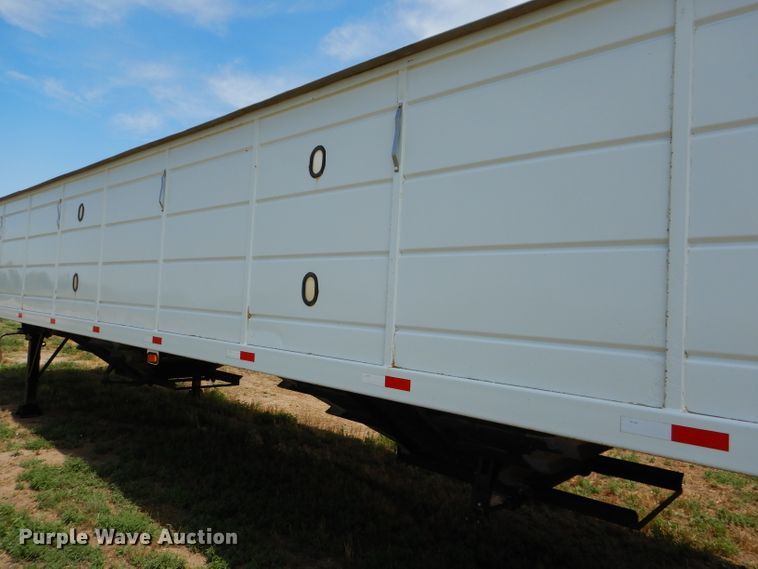 image for item DC5097 2001 Maurer double hopper grain trailer
