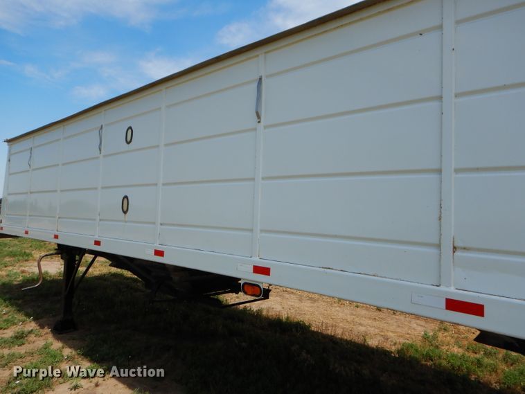 image for item DC5097 2001 Maurer double hopper grain trailer