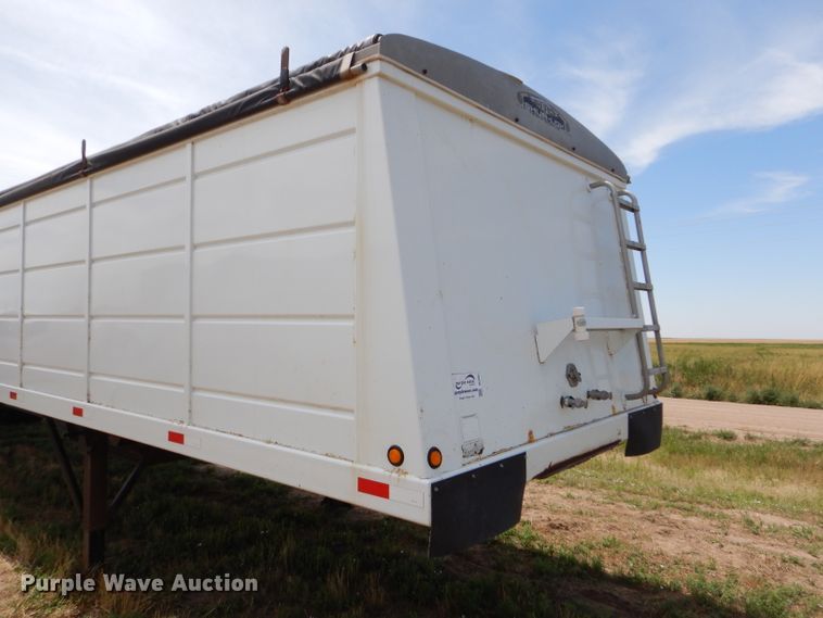 image for item DC5097 2001 Maurer double hopper grain trailer