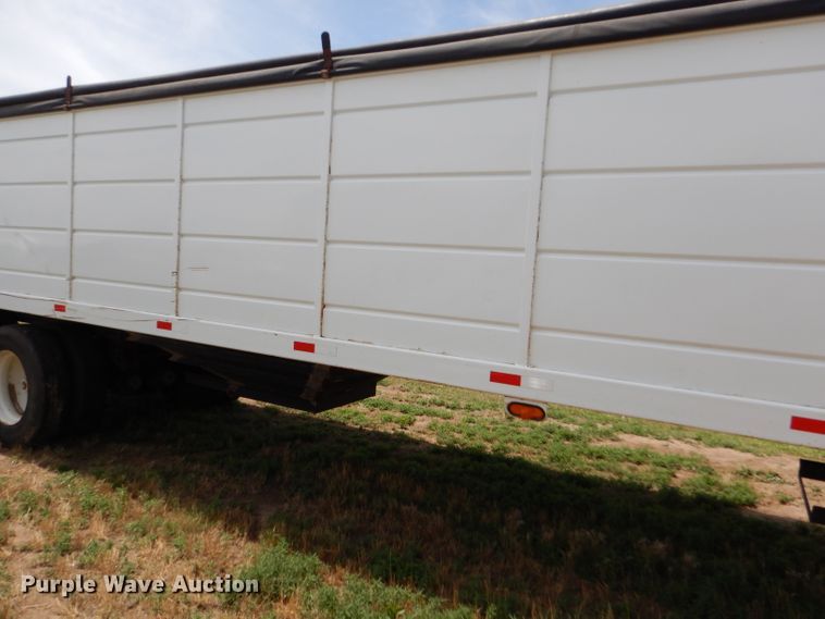 image for item DC5097 2001 Maurer double hopper grain trailer