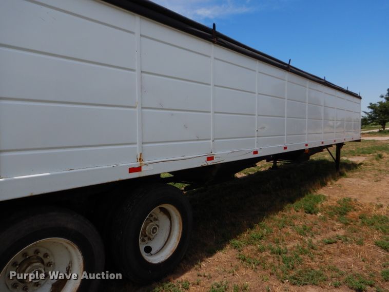 image for item DC5097 2001 Maurer double hopper grain trailer