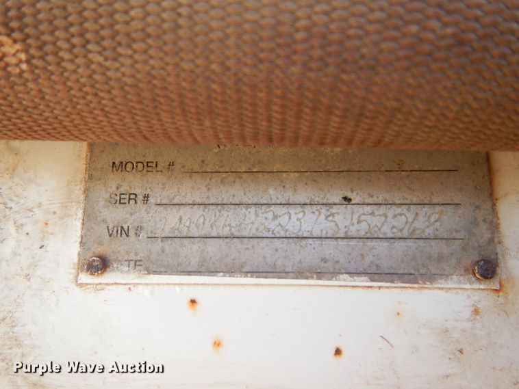 image for item DC5097 2001 Maurer double hopper grain trailer