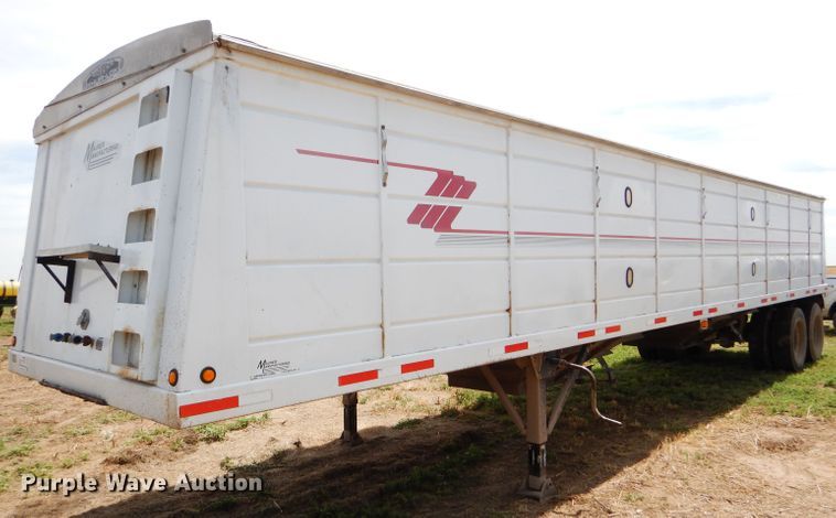 image for item DC5098 2001 Maurer double hopper bottom grain trailer