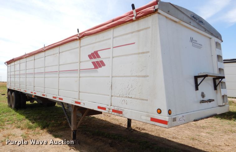 image for item DC5098 2001 Maurer double hopper bottom grain trailer