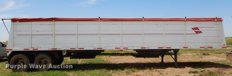 image for item DC5098 2001 Maurer double hopper bottom grain trailer