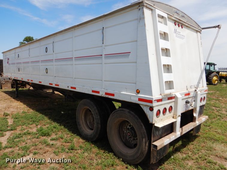 image for item DC5098 2001 Maurer double hopper bottom grain trailer