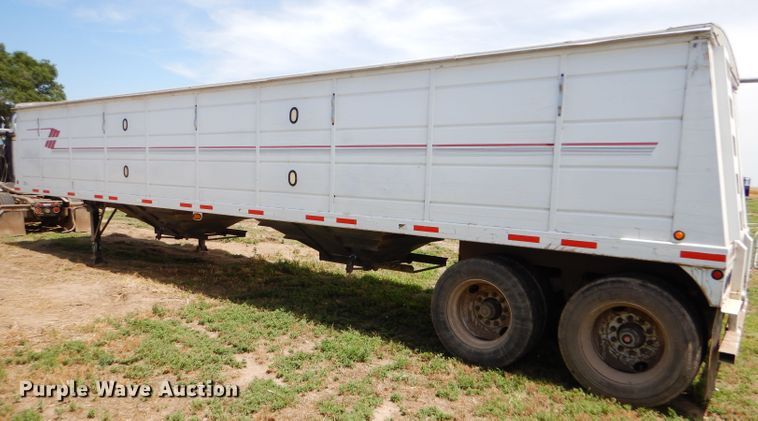image for item DC5098 2001 Maurer double hopper bottom grain trailer