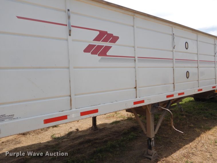 image for item DC5098 2001 Maurer double hopper bottom grain trailer