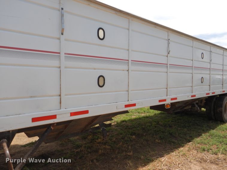 image for item DC5098 2001 Maurer double hopper bottom grain trailer