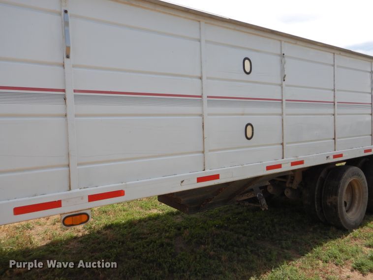 image for item DC5098 2001 Maurer double hopper bottom grain trailer