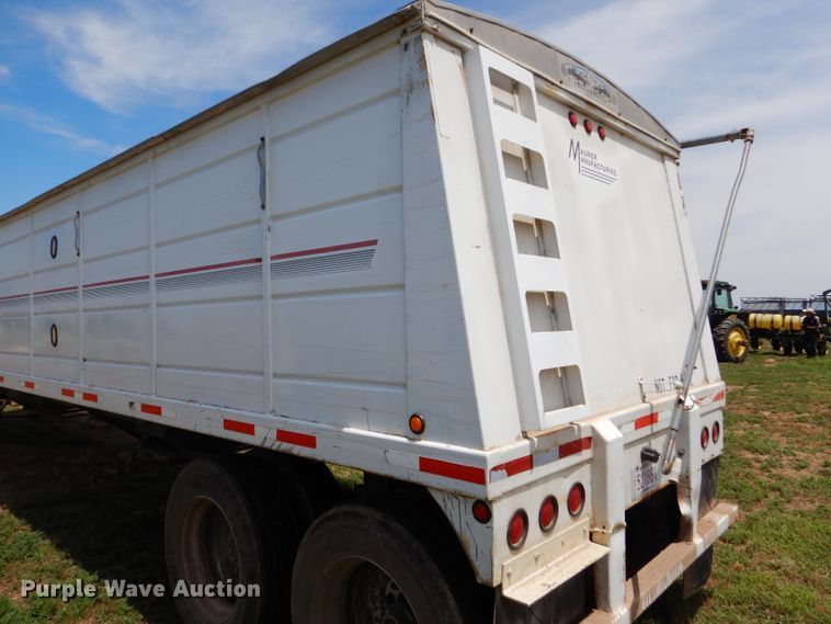 image for item DC5098 2001 Maurer double hopper bottom grain trailer