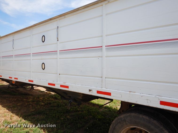 image for item DC5098 2001 Maurer double hopper bottom grain trailer