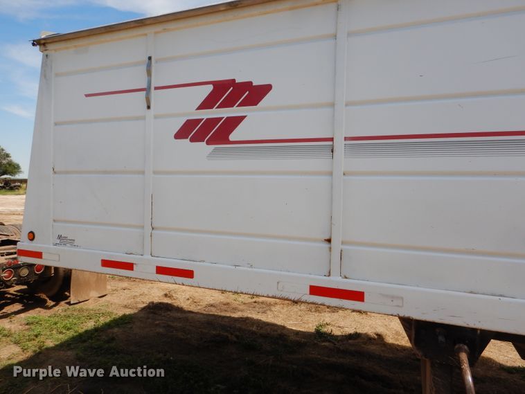 image for item DC5098 2001 Maurer double hopper bottom grain trailer