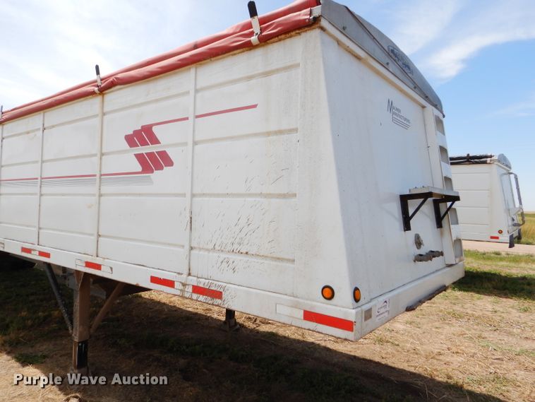 image for item DC5098 2001 Maurer double hopper bottom grain trailer